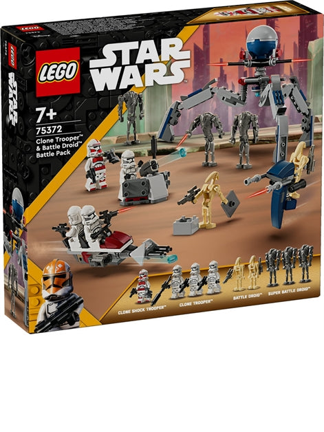 LEGO STAR WARS Clone Trooper & Battle Droid 75372