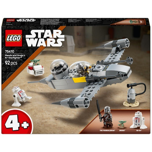 LEGO STAR WARS  Mando and Grogu's N-1 Starfighter 75410