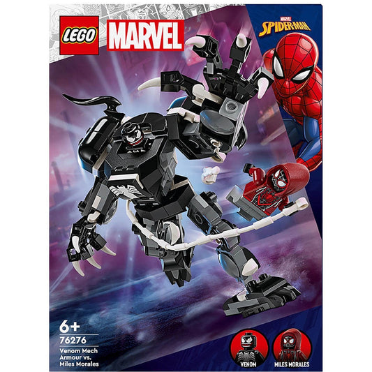 LEGO SUPERHEROES Venom Mech Armor vs. Miles Morales 76276