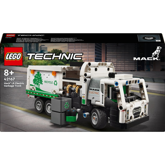 LEGO TECHNIC Mack LR Electric Garbage Truck 42167