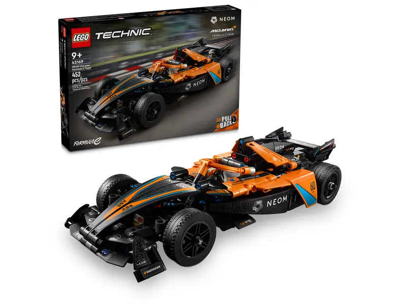 LEGO TECHNIC NEOM McClaren Formula E Race Car 42169