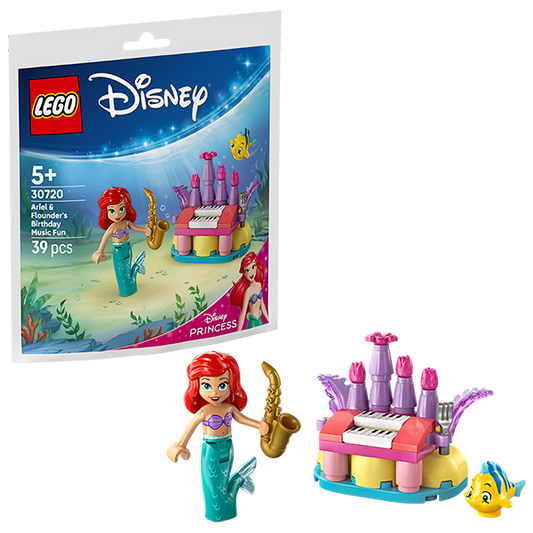 LEGO Disney - Ariel & Flounders Birthday Music Fun - 30720 - Paper Bag