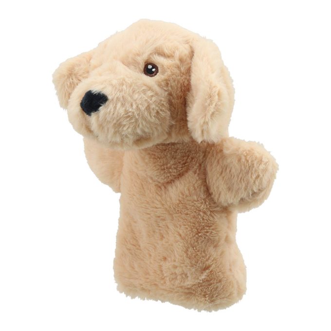 Puppet Company Eco Animal Puppet Buddies - Yellow Labrador