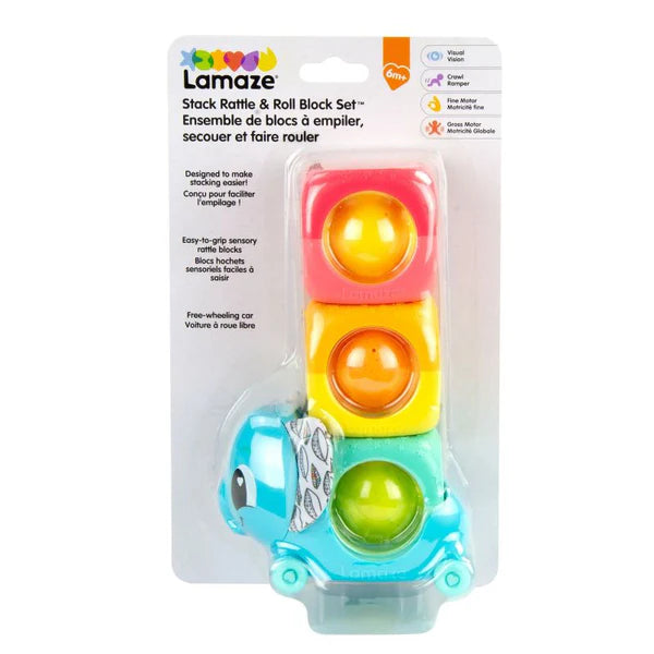 Lamaze Stack & Roll Lock & Block