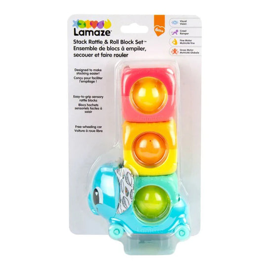 Lamaze Stack & Roll Lock & Block