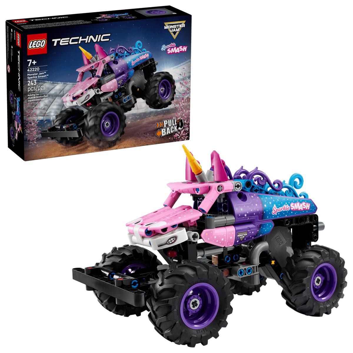 Lego Technic Monster Sparkle Smash Pull-Back