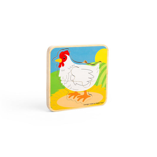 Lifecycle Layer Puzzle Chicken