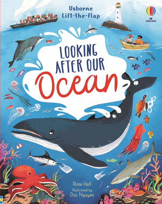 Usborne Lift-The-Flap Looking After Our Ocean