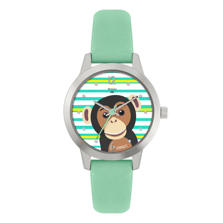 Little Tikkers Chimpanzee Dial Watch