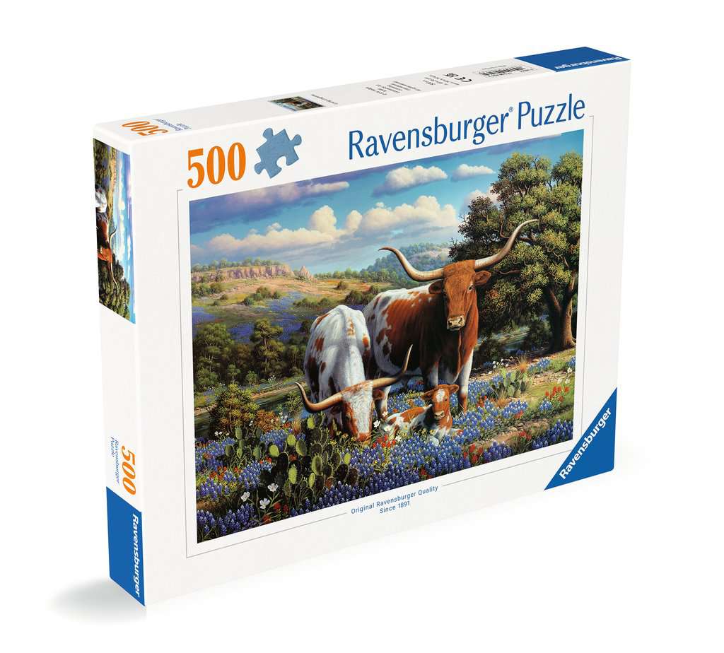 Longhorns 500pc Ravensburger Jigsaw