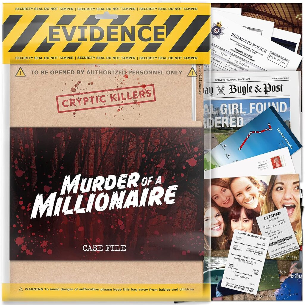 Cryptic Killers Murder of a Millionaire