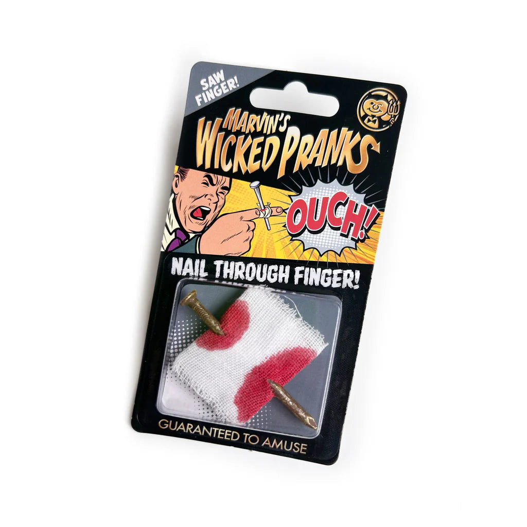 Marvins Magic Wicked Pranks & Jokes - Nail Through Finger