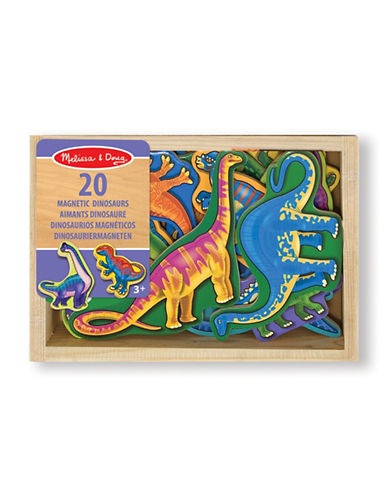 Melissa & Doug 20 Wooden Dinosaur Magnets