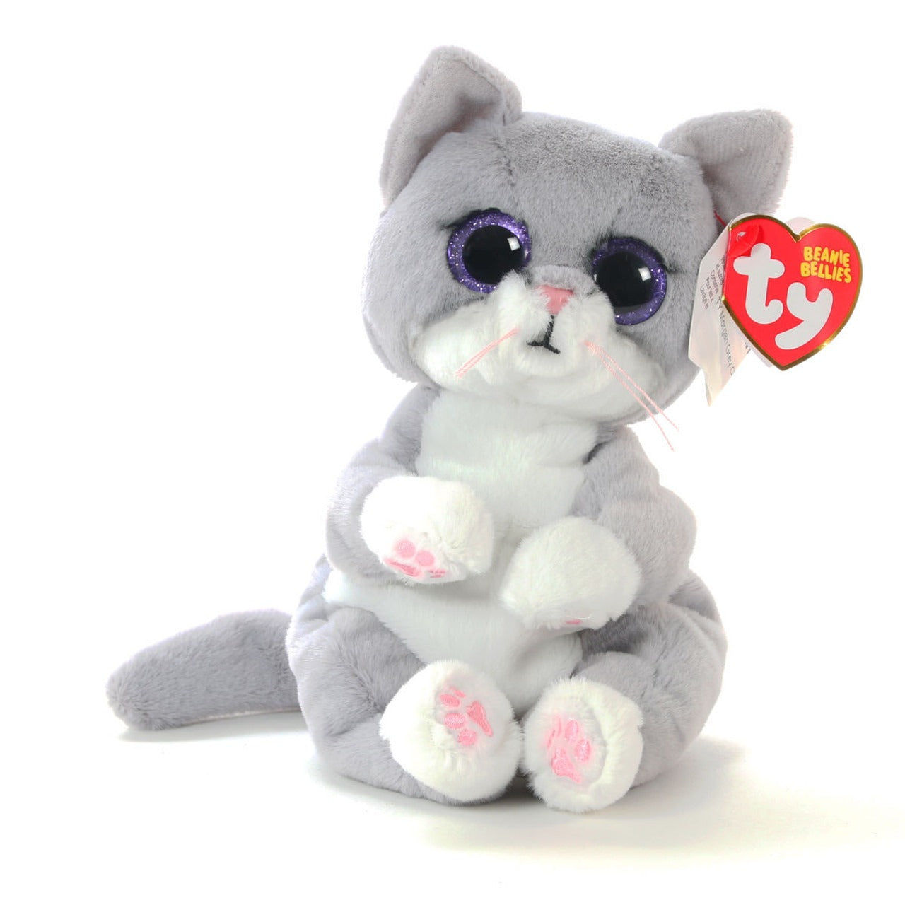 Morgan Gray Cat Ty Beanie Bellies - 41055