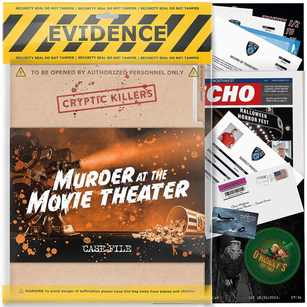 Cryptic Killers Murder at the Movie Theatre