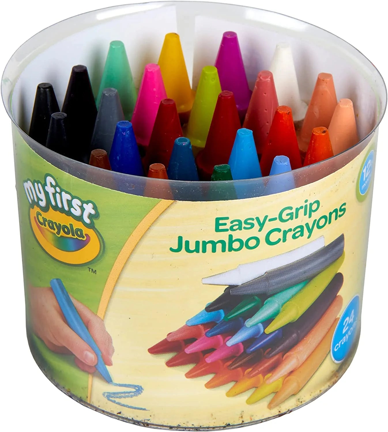 Mo Chéad Crayola Greim Éasca Jumbo crián