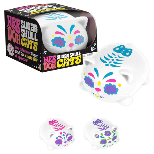 Nee-Doh Sugar Skull Cats