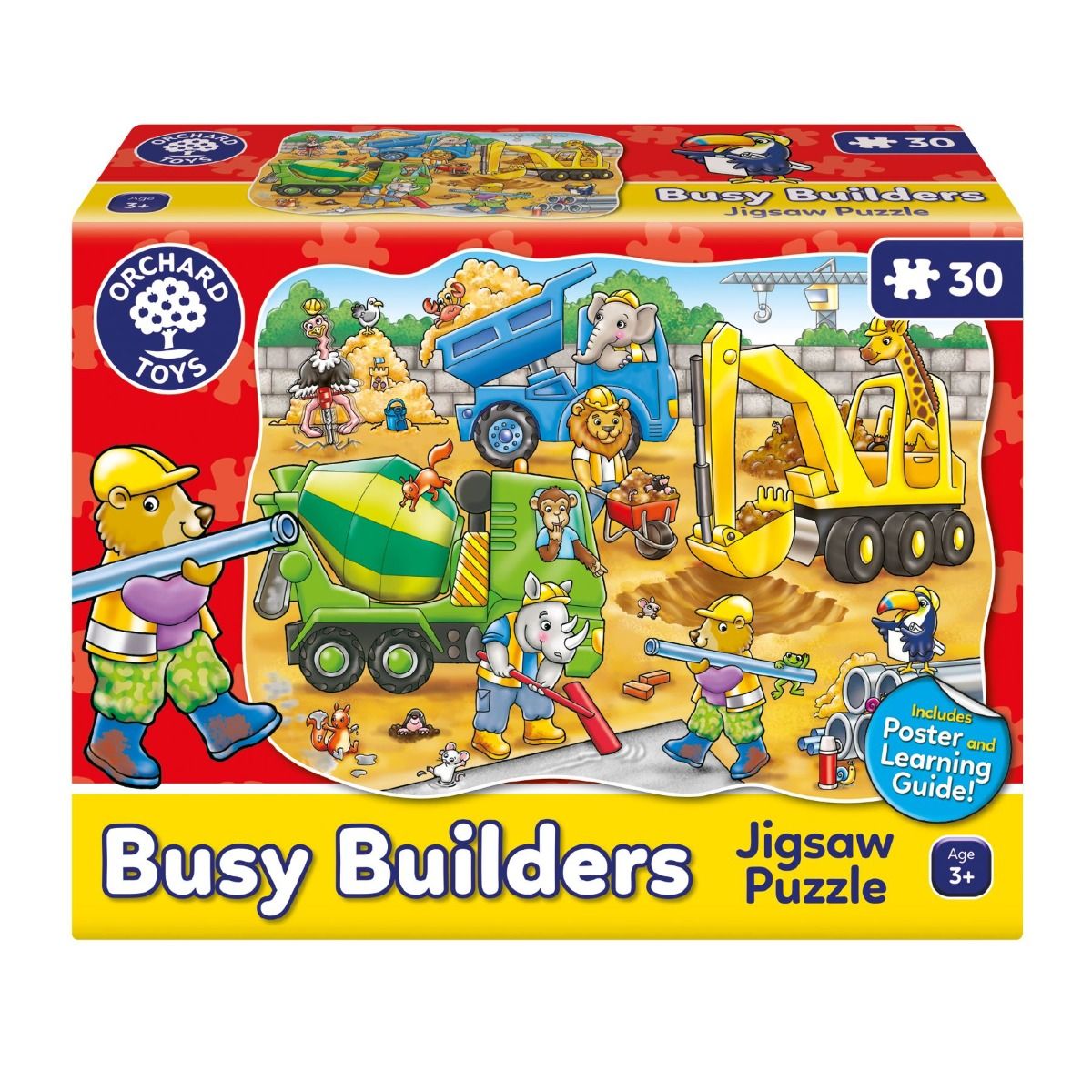 Orchard Toys Busy Builders 30pc Jigsaw