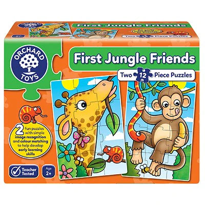 Cairde Chéad Jungle Jigsaw 12 ríomhaire