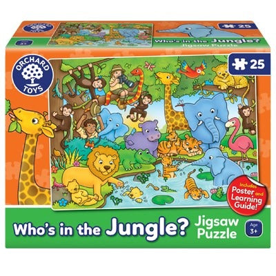 Orchard Toys Whos in the Jungle? 25pc Jigsaw