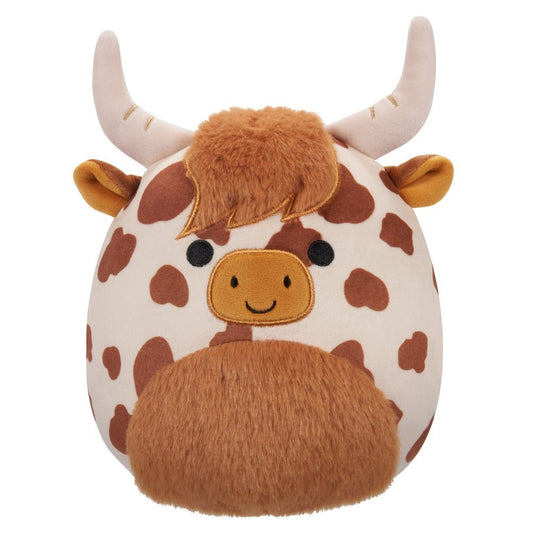 Squishmallows - 7.5" - Alonzo Brown and White Highland Cow