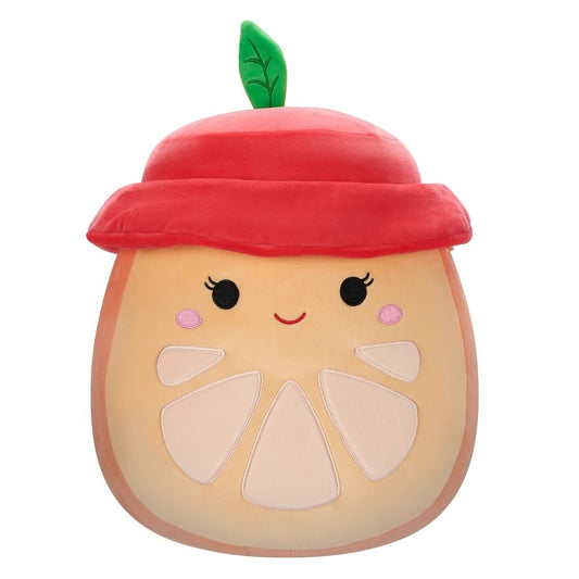 Squishmallows - 12" - Celia Orange Slide w/Red bucket Hat