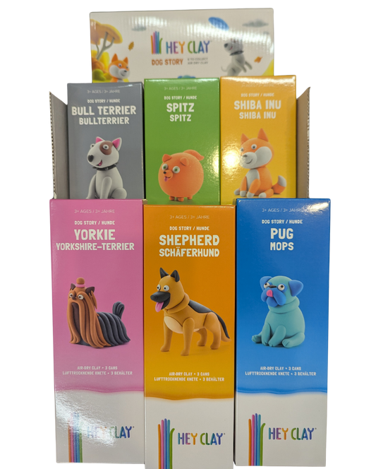 Hey Clay Dog Story 3 Can Set Assorted (6 to collect)