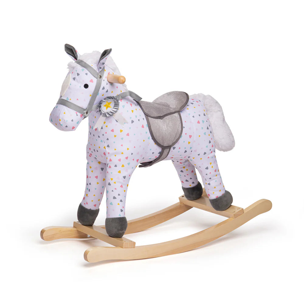 Patterned Rocking Horse