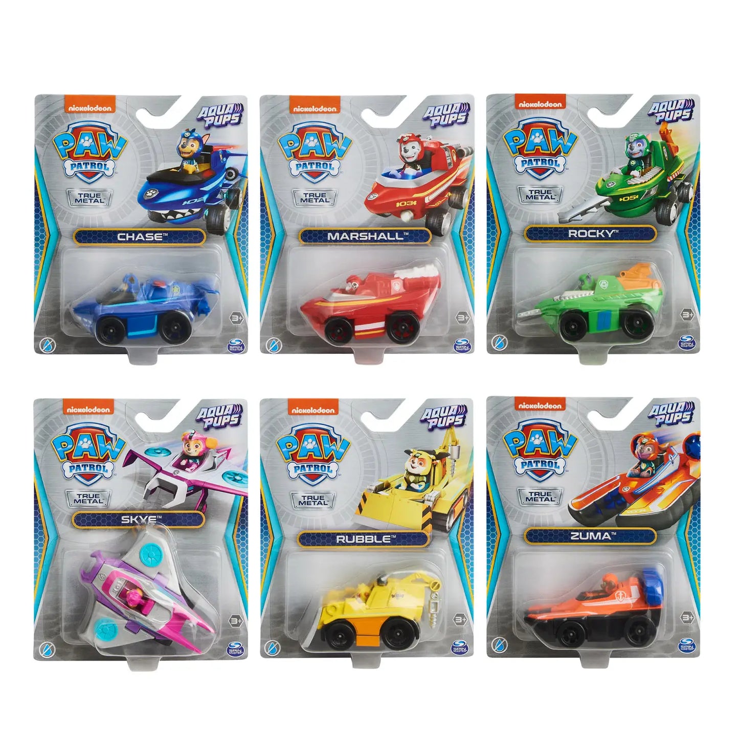 Paw Patrol Aqua Pups True Metal