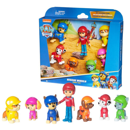 Paw Patrol Rescue Wheels 7 Figure Gift Pack