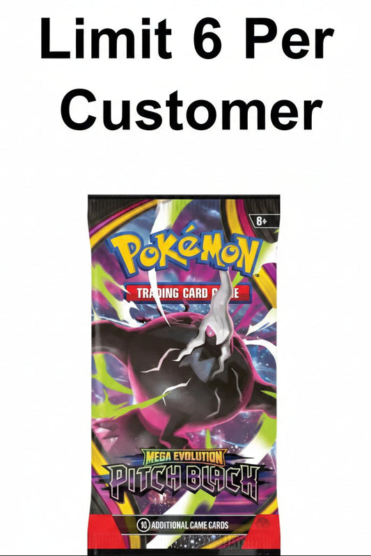 Pokemon TCG Mega Evolution Pitch Black Booster Single Pack