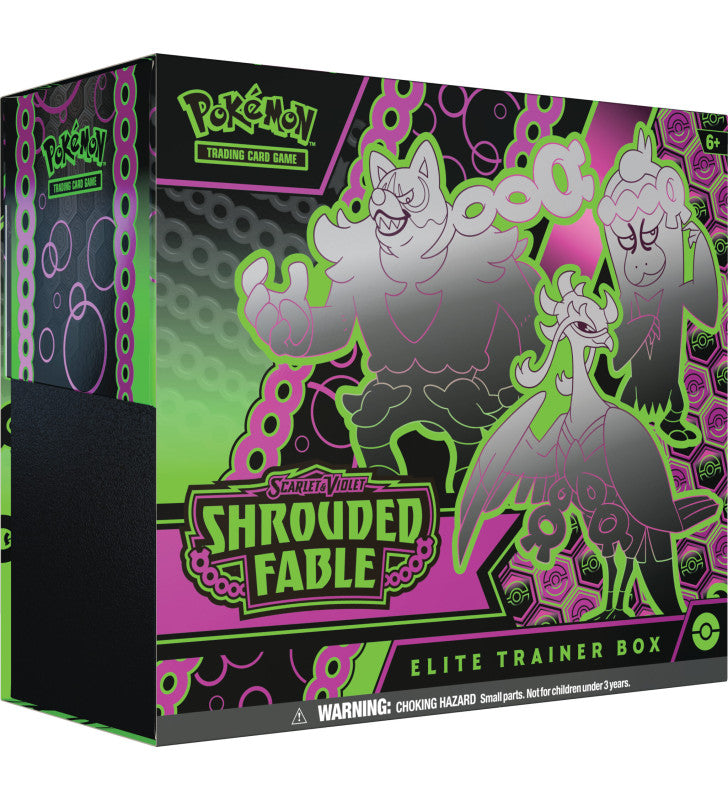 Pokemon TCG Scarlet & Violet 6.5 Shrouded Fable Elite Trainer Box