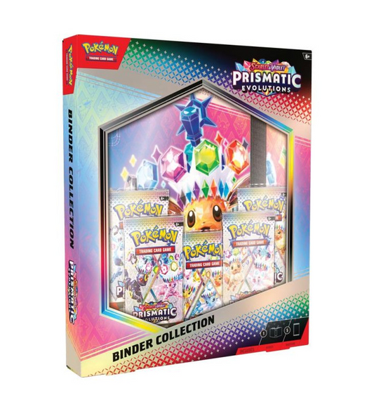 Pokemon TCG Scarlet and Violet 8.5 Prismatic Evolutions Binder Collection