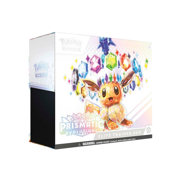 Pokemon TCG Scarlet and Violet 8.5 Prismatic Evolutions Elite Trainer Box