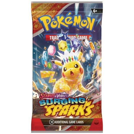 Pokemon TCG Scarlet and Violet 8 Surging Sparks Booster Pack Single