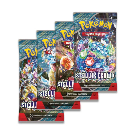 Pokemon TCG Scarlet and Violet Stellar Crown Booster Pack Single