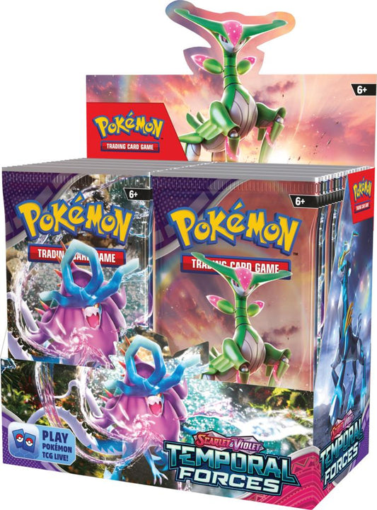 Pokemon TCG Sword and Shield Temporal Forces Booster Packs