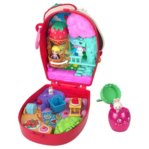 Polly Pocket Big World Picnic Bunny Compact