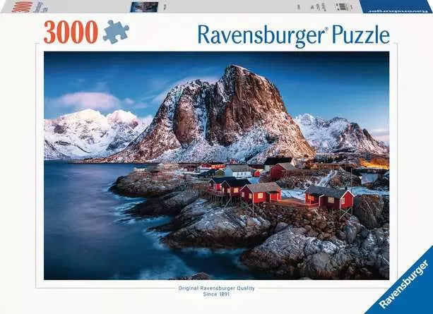 Hamnoy Lafoten, Norway 3000pc Ravensburger Jigsaw Puzzle