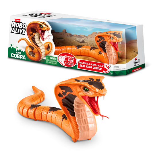 Robo Alive King Cobra Orange