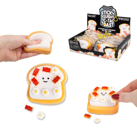 Scrunchems Sticky Squishy Tic-Tac Toast