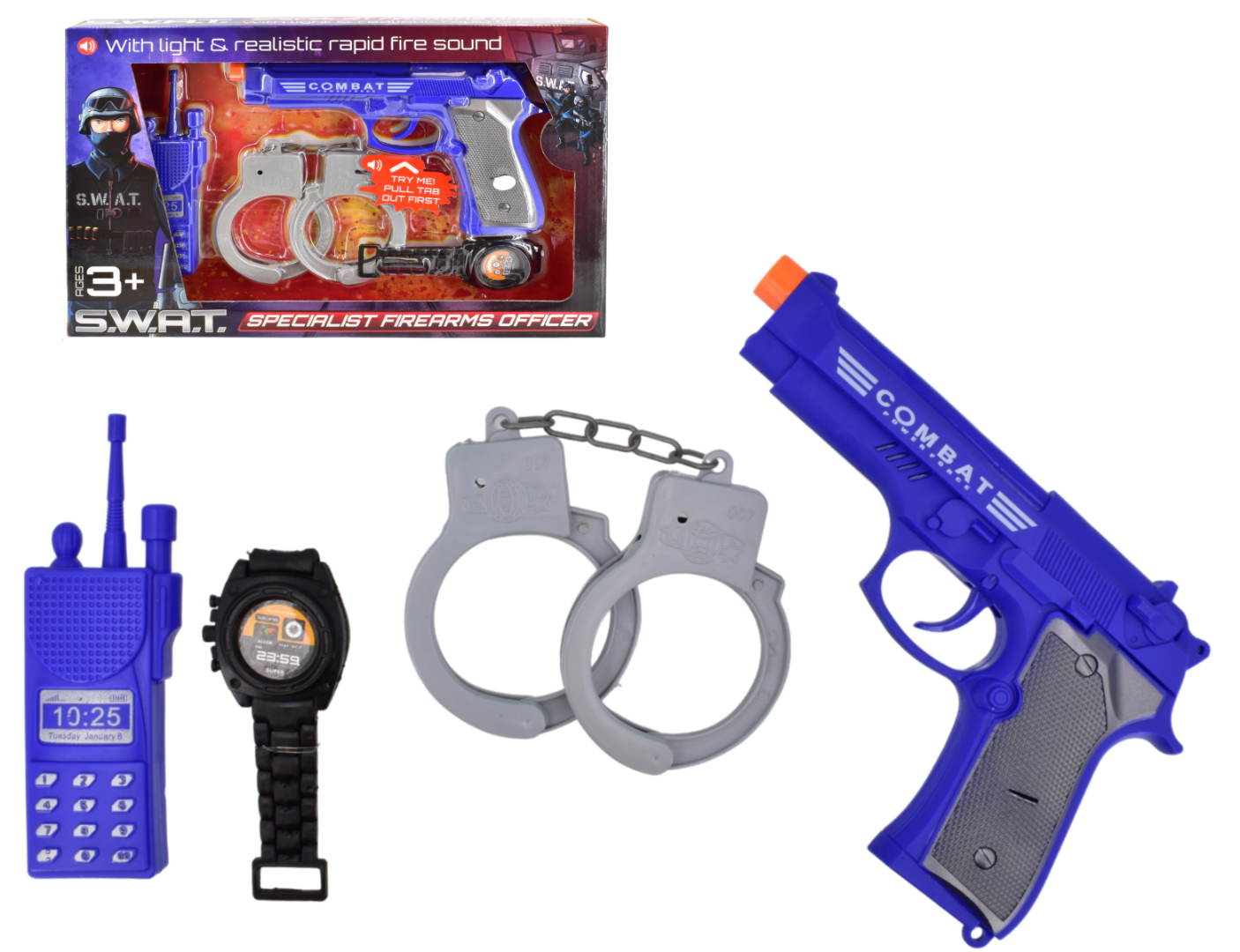 SWAT Specialist Firearms Set with Light & Sound