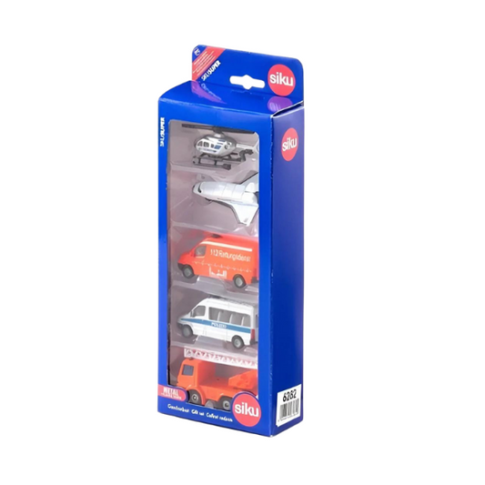 Siku Rescue Vehicles 5pk Gift Set 1:87 Scale