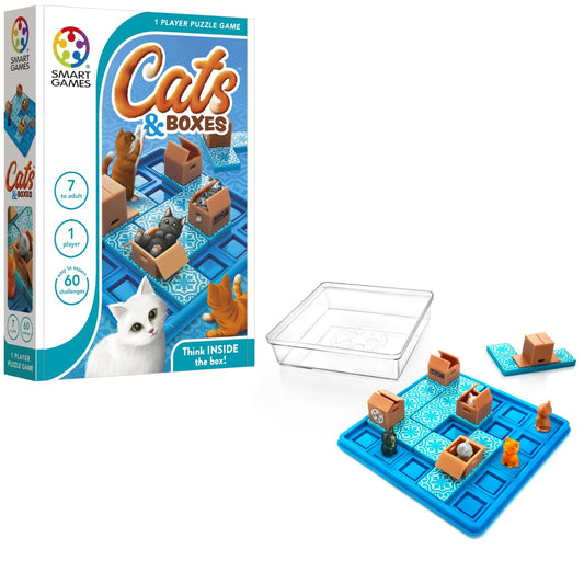 Smart Games Cats and Boxes Logic Game