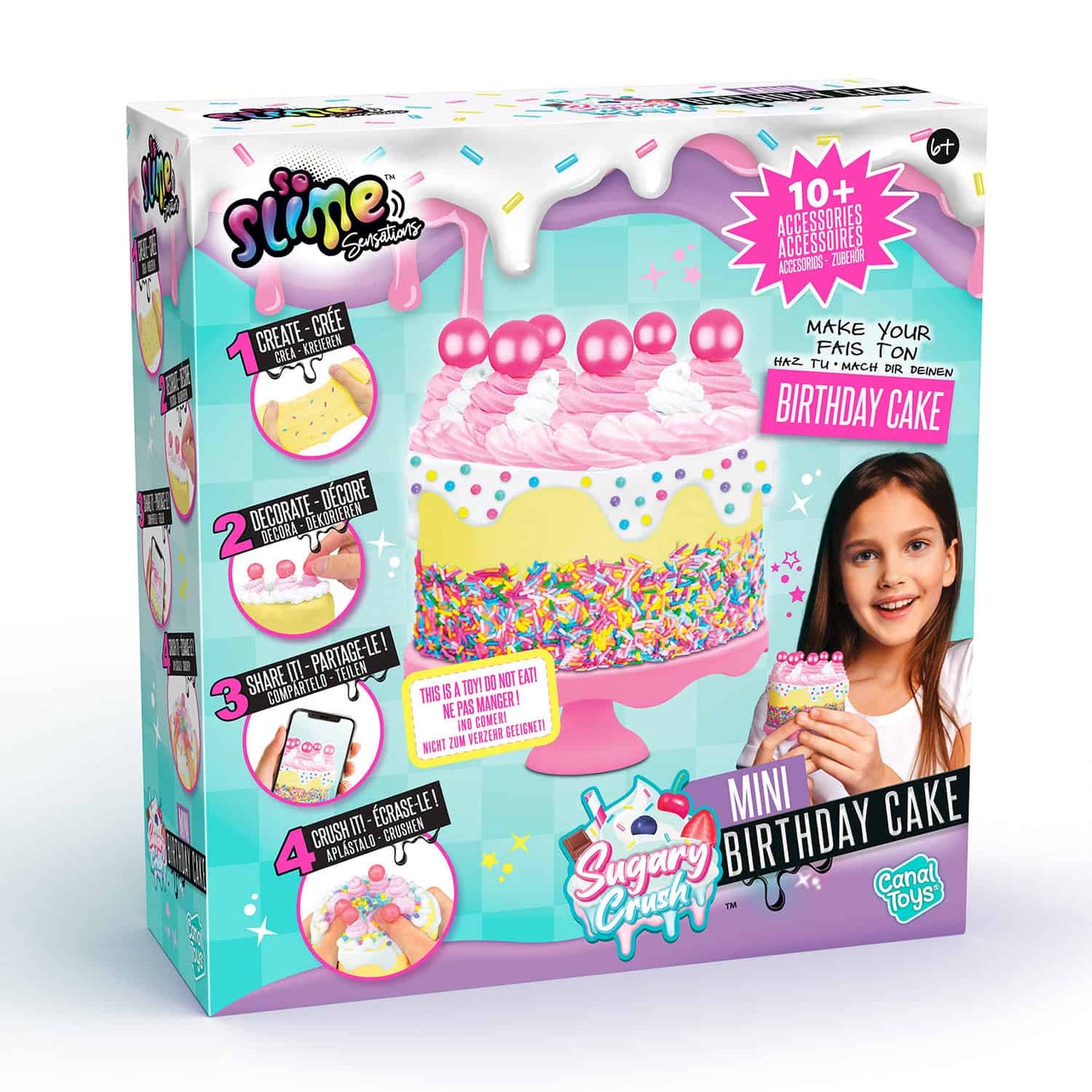 Mar sin Slime Sensations Sugary Crush Mini