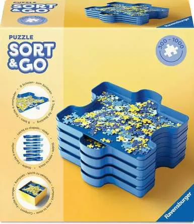 Ravensburger Sort & Go Puzzle 8 Sorting Trays