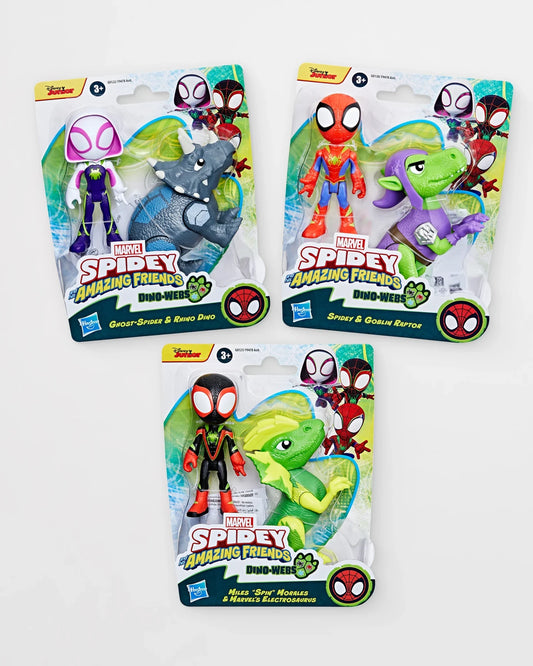 Spidey & His Amazing Friends Dino Webs Figures Assorted