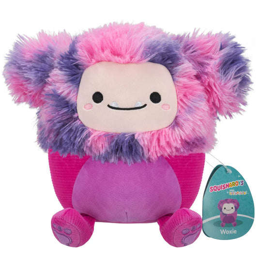 Squishmallows - 7.5" - Woxie the Pink Bigfoot - Squisharoys Assortment