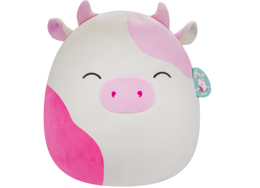Squishmallow 16" Caedyn the Pink Spotted Cow