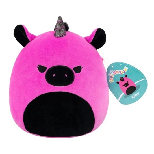 Squishmallows  - 7.5" - Kitty the Dark Pink Unicorn